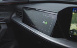 13 Audi Q5 2025 Autocar road test review passenger screen